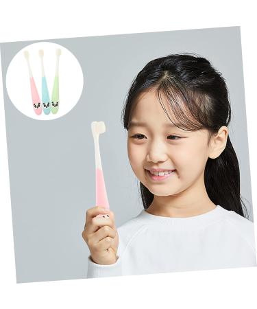 Beaupretty 3-in-1 Travel Toothbrush Set for Kids & Adults - Extra Soft Portable Toothbrushes for Toddlers & Children - Ideal for Travel & On-the-Go Use - Buy Online on GoSupps.com