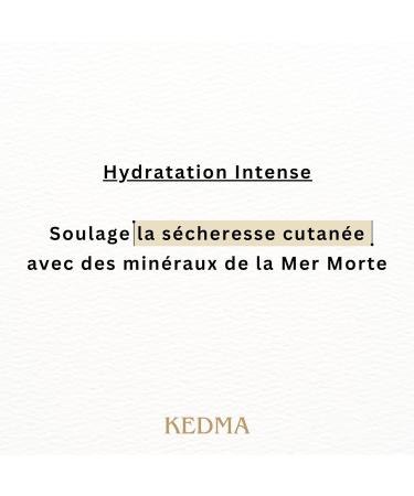 Kedma - Non-greasy Multi-Use Cream with Dead Sea Minerals - Moisturizing Face Hands and Nails - 150g - Buy Online on GoSupps.com