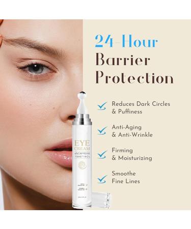  Iouyjiu Under Eye Roller Dark Anti Puffiness Cream Firming Hydrating Skin Nourishing and Lifting for All Skin Types Daily Use Morning and Night Routine 20 ml 1 Piece - Buy Online on GoSupps.com