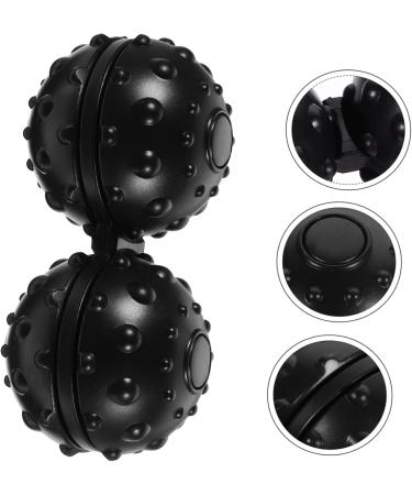 Gatuida 3-St Massage Ball Set | Lacrosse & Rattan Yoga Balls | Black Massage Roller & Peanut Massager for Muscle Relief - Buy Online on GoSupps.com