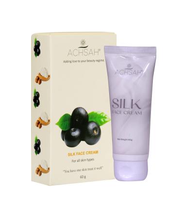 ACHSAH Silk Face Cream Vitamins A C E and zinc | Shea Butter Aloe Vera Organic Natural Ingredients Suitable for all Types Skin Naturals Bright Complete