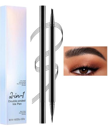  G n rique Eyebrow Pen Pencil Waterproof 2-In-1 Long-Lasting Contouring 0.5 ml Precise 4-Tip Design Smooth Application Perfect for Daily Travel Work Business 1 Piece - Buy Online on GoSupps.com