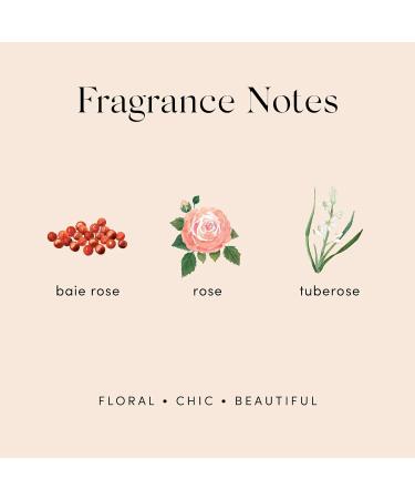 Meadow Perfume By Skylar - Travel-Sized Rollerball - Paraben-Free Phthalate-Free Vegan and Cruelty-Free Fragrance - Floral Chic Beautiful - With Notes of Rose and Tuberose (10mL / 0.33 fl oz) - Buy Online on GoSupps.com