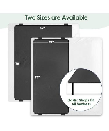 Premium Equipment Mat for Better Sleep | Breathable Ground Mattress Cover 54x78 inch (137.2 x 198.1 cm) - Ideal for Beds & Ground Use - Buy Online on GoSupps.com