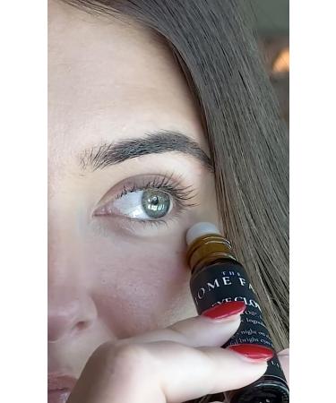 THE HOME FARM EyeGlow Roller Organic Castor Oil Organic Jojoba Oil Organic Frankincense Essential Oil Use as an under eye treatment for dark circles puffiness fine lines & wrinkles. - Buy Online on GoSupps.com