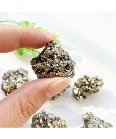 Natural Magic Natural Iron Pyrite Cluster Crystal Stone Rough Display Specimen Minerals Reiki Crystal Stone 20-30g - Buy Online on GoSupps.com