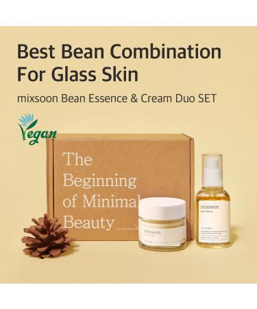 Mixsoon Bean Essence & Cream Set - Deep Moisture & Pore Care for Dull Textured Skin | International Shipping Available - Buy Online on GoSupps.com