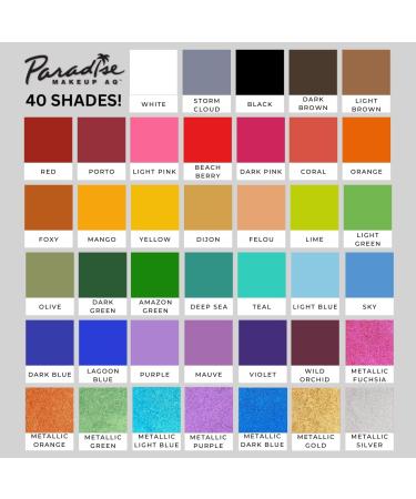 Mehron Paradise Make-up AQ Refill - Mango | One Size | Shop Internationally Now! - Buy Online on GoSupps.com