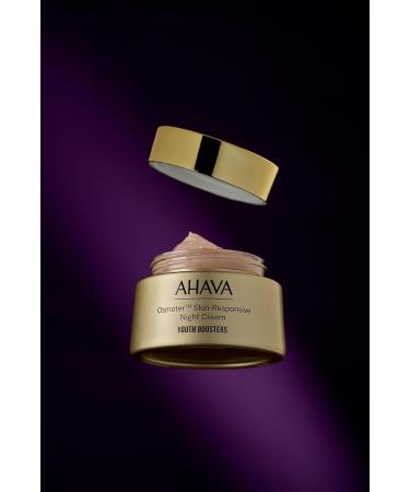AHAVA Osmoter Night Cream - Skin-Responsive Formula with Smartium Technology | 1.7 Fl.Oz - Boosts Renewal & Luminosity for Radiant Skin - Buy Online on GoSupps.com