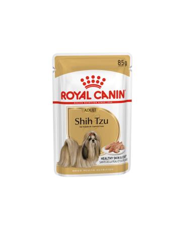 Royal Canin Shih Tzu Adult Foam | 12 x 85g | Wet Food | Support Coat & Digestion | For Dogs 10+ Months
