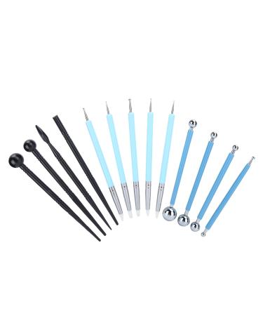 Carving Modeling Clay Sculpting Tools Set Tools Set 13 PCS Dotting Tools for Art Carving Embossing for Nail Art