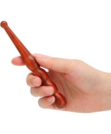 Wooden Foot and Hand Massage Stick - Traditional Reflexology Tool for Relaxation & Relief | Multi-Zone Body Massager - Buy Online on GoSupps.com