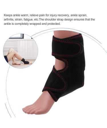Healeved Electric Heating Ankle Protector | Ankle Sprain Support & Injury Brace | Heated Ankle Support - Buy Online on GoSupps.com