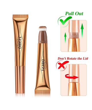 Paminify Contour Beauty Wand: Liquid Milk Contour Stick - Grey Shade, Natural Matte Finish, Lightweight & Cruelty-Free - Buy Online on GoSupps.com