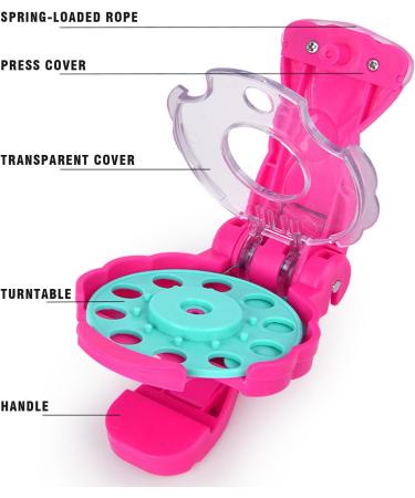 Hair Gem Stamper Kit with 22 Bling Gem Hair Bedazzler Kit Hair Diamonds Stapler Jewels Bling Bling Hair Machine Stamp Gems for Girls Hair Accessories Birthday Party Festival - Buy Online on GoSupps.com