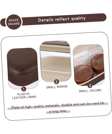 Healeeved Colored Contact Lens Care Kit - 1 Set of Travel Containers for Eye Lenses Cleaning Case & Nearsighted Storage - Plastic Compact Design (9.5x5.5cm) - Buy Online on GoSupps.com