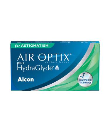 Air Optix plus HydraGlyde for Astigmatism monthly soft lenses 3 pieces BC 8.7 mm DIA 14.5 mm CYL -2.25 AXIS 130 -1.0 diopters