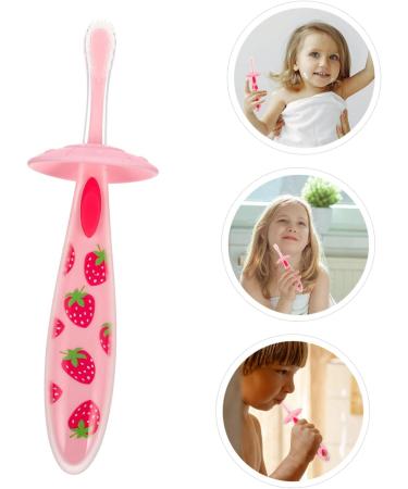Combined Children's Toothbrush Suit - Bite Toothbrush & Oral Care Accessories for Toddlers - 1 Pack Pink - Buy Online on GoSupps.com