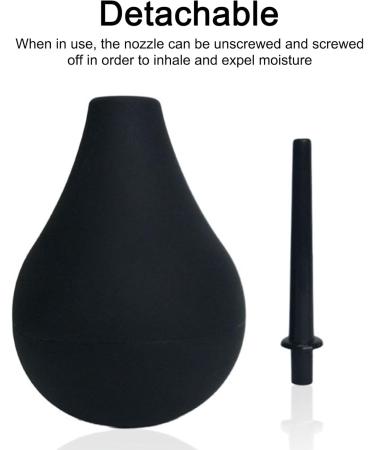  SSKHE 160ml enema bulb for men women thin nozzle silicone reusable shower kit safe comfortable rubber shower kit - Buy Online on GoSupps.com