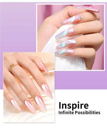 Bishengyf 6 Chrome Glitter Powder - Mirror Effect Chrome Pigments for Stunning Nail Art | International Shipping Available - Buy Online on GoSupps.com