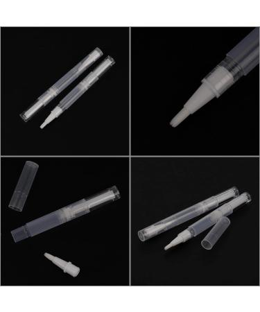 VANANA 20Pcs Transparent Twist Pens 3ml Nail Twist Pens Empty Transparent Nail Oil Pen with Brush Empty Cuticle Oil Pen Cosmetic Container Pen for Lip Gloss Eyelash Growth Liquid - Buy Online on GoSupps.com