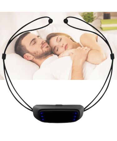 Anti Snoring Device Intelligent Snoring Solution Smart Electric Throat Effective Snore Stopper Good Sleep Aid Device for Men and Women Reduce Snoring with 6 Modes