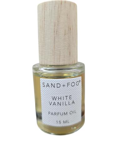 Sand and Fog White Vanilla Rollerball Eau De Parfum Layering Oil Orange Vanilla Powder Butter & Sugar 15 ML Unboxed