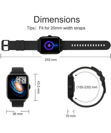 A-TGTGA Smart Watch for Women | 150+ Dial/Receive Calls Faces | Android & iPhone Compatible | Fitness Tracker with Sleep HR Monitoring | SMS Reminder | IP67 Waterproof | Rose Gold - Buy Online on GoSupps.com