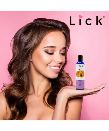 Buy Honey Flavored Massage Oil for Couples | Edible Non-Sticky Vegan Friendly | Relaxing Lotion with Vitamin E Sweet Almond & Coconut Oil - 4 oz - Buy Online on GoSupps.com
