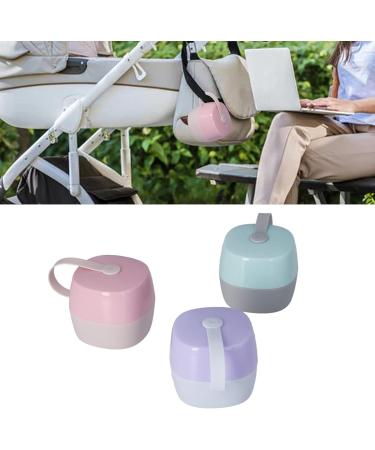 Alomejor 3-Piece BPA-Free Pacifier Holder Case | Food-Grade Large Capacity for Milk Powder & Snacks | Perfect for Travel & Storage - Buy Online on GoSupps.com