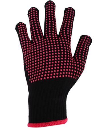 Dewedrt Double-Sided Hair Straightener Curling Tong Hairdressing Heat Finger Gloves Hair Salon Tools Outdoor Barbecue Gloves - Buy Online on GoSupps.com
