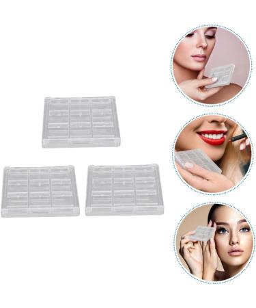 Ipetboom 15 Pcs Eye Shadow Box Blush for Cheeks Loose Powder Containers Lipstick Storage Case Pigment Platen - Buy Online on GoSupps.com