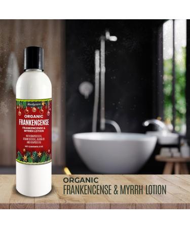 Organic Frankincense & Myrrh Lotion - Holiday Gifts Hand Cream Self Care & Spa - Buy Online on GoSupps.com