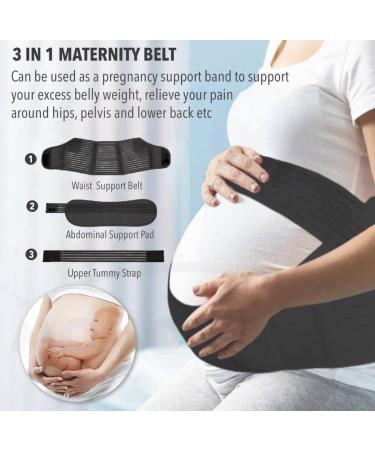Jamila Maternity Belt - Pregnancy Support for Back, Pelvic, Hip Pain Relief - Size M - Buy Online on GoSupps.com