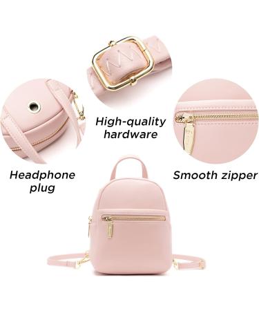 Mini Leather Backpack Purse for Girls and Women - Small Blue Shoulder Bag - Buy Online on GoSupps.com
