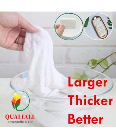 Premium 100% Cotton Compressed Towels for Camping and Travel - 20 Pack - Buy Online on GoSupps.com