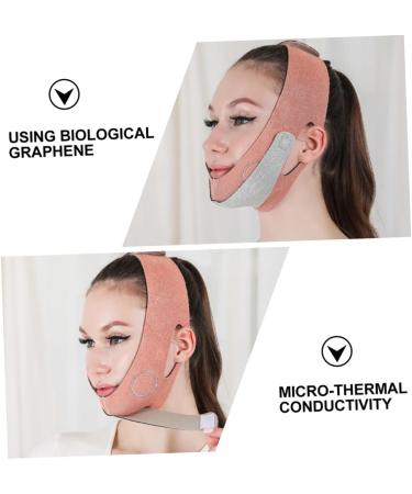 Beaupretty 1pc Thin Face Belt Woman Belt Wrap V Line Face Shaper V Line Facial Slimming Strap Face-lifting V Line Belt V-line Belt Graphene 60X10.5X1cm Orange - Buy Online on GoSupps.com