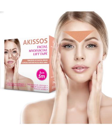 Akissos Forehead and Between Eyes Wrinkle Patches The Original Wrinkle Patch Non Invasive Wrinkle Smoothers for Forehead Wrinkles 5cm*5m 1 Roll