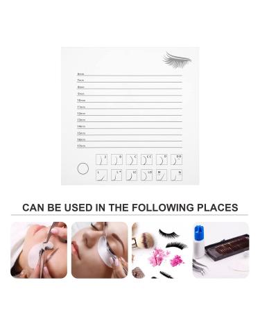 Buy Eyelash Display Board - Grafting & Storage Trays for Beauty Salons | False Eyelash Holder & Extension Tools - International Shipping - Buy Online on GoSupps.com