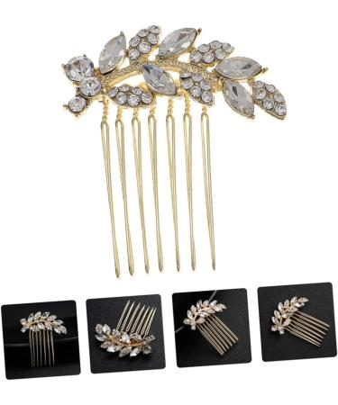 FRCOLOR 3 Pieces Comb Rhinestone Headdress Bridal Headpiece Hair Combs for Women Hair Accessories Tiara Hair Care Accessories Fashion Hairpin Rhinestones Headpiece - Buy Online on GoSupps.com