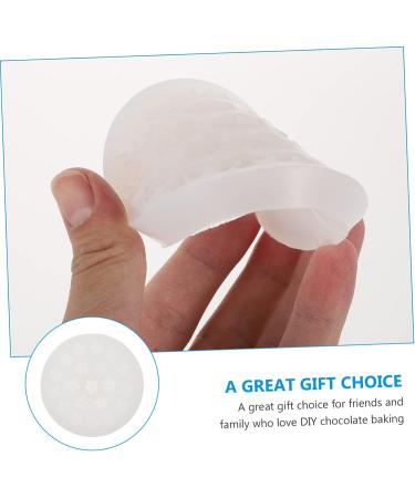 Milisten 4 Pcs DIY Silicone Mold Chocolate Molds Mold for Chocolate Fondant Molds Pastry Molds Candle Molds Silicone Molds Biscuits Molds DIY Fondant Mold Baking Cookie Mold Reverse Mould 8X8X1.5CMx2pcs Whitex2pcs - Buy Online on GoSupps.com