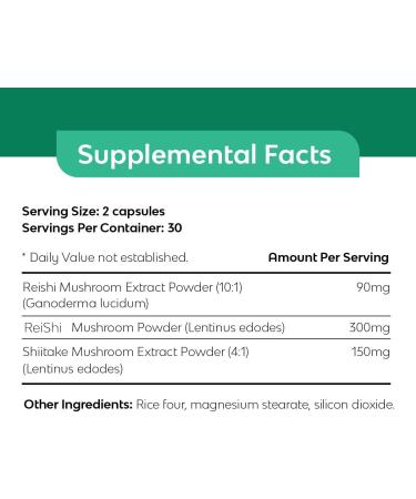 Best in Nature Best Rei-Shi Plus - Sleep Better Improve Immune and Liver Function- Premium Organic Rei-Shi Mushroom Extract - Buy Online on GoSupps.com