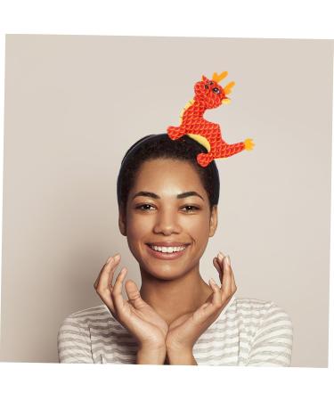 HAPINARY Year of The Dragon Headband Headbands Hair Band New Year Headpiece Hairbands for Adults New Year Party Accessories New Year Hair Accessories Party Headpiece Party Headband Fabric - Buy Online on GoSupps.com