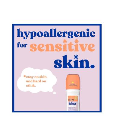 Buy Dry Idea Advanced Dry Roll-On Deodorant - 72 Hours Odor Protection Vitamin E Unscented - International Shipping Available - Buy Online on GoSupps.com