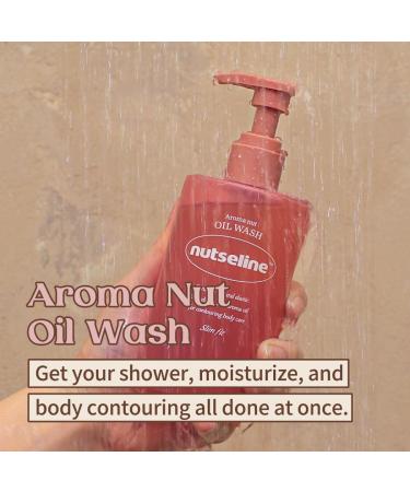 Aroma Nut Slim Fit Oil Wash - Body Contouring Cellulite Reduction & Moisturizer (315ml / 10.6 fl oz) - International Shipping Available - Buy Online on GoSupps.com