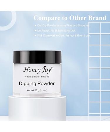 French Manicure Dipping Powder Set - Pink & White | 28g/Box, No UV/LED Cure, 0.98oz Per Box - Buy Online on GoSupps.com