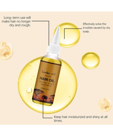  Iouyjiu Hair Oil Thickening Moisturizing Anti Frizz Formula Nourishing Blend Perfect for Dry Curly Straight Thin Fine Hair 50ml 1piece - Buy Online on GoSupps.com