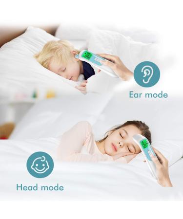 Mosen Digital Infrared Thermometer for Fever - Baby, Adult, Ear & Forehead - 2020 New Version - Buy Online on GoSupps.com