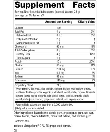 Standard Process SP Complete - Whole Food Immune & Liver Support Antioxidant with Rice Protein, Grapeseed Extract & Choline - Vegetarian Vanilla 23oz - Buy Online on GoSupps.com