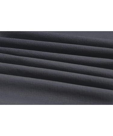 Men's Quick Dry Cargo Hiking Shorts | Lightweight & Stretchy | Multi-Pocket Outdoor Summer Short | 30-46 Sizes - Black - Buy Online on GoSupps.com